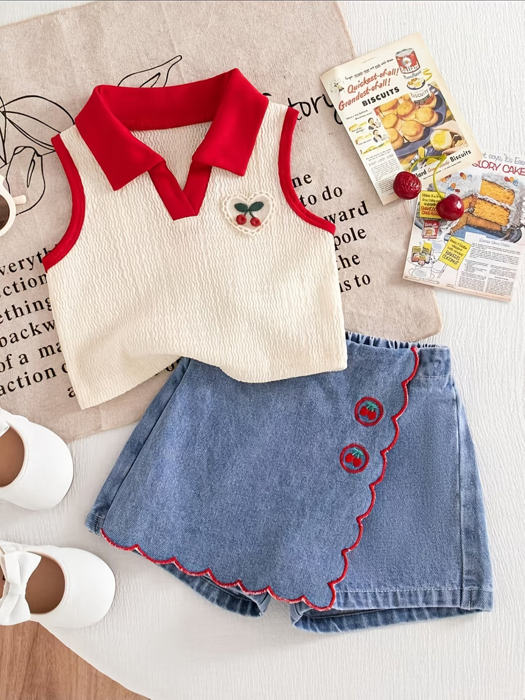 Conjunto falda short