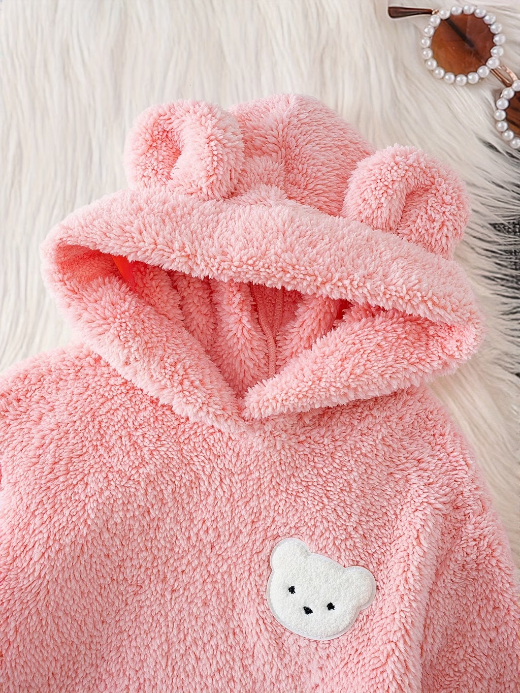 Saco osito rosa