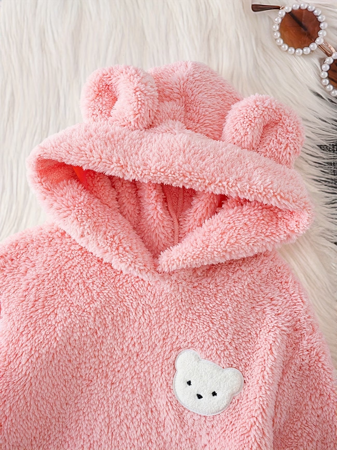 Saco osito rosa
