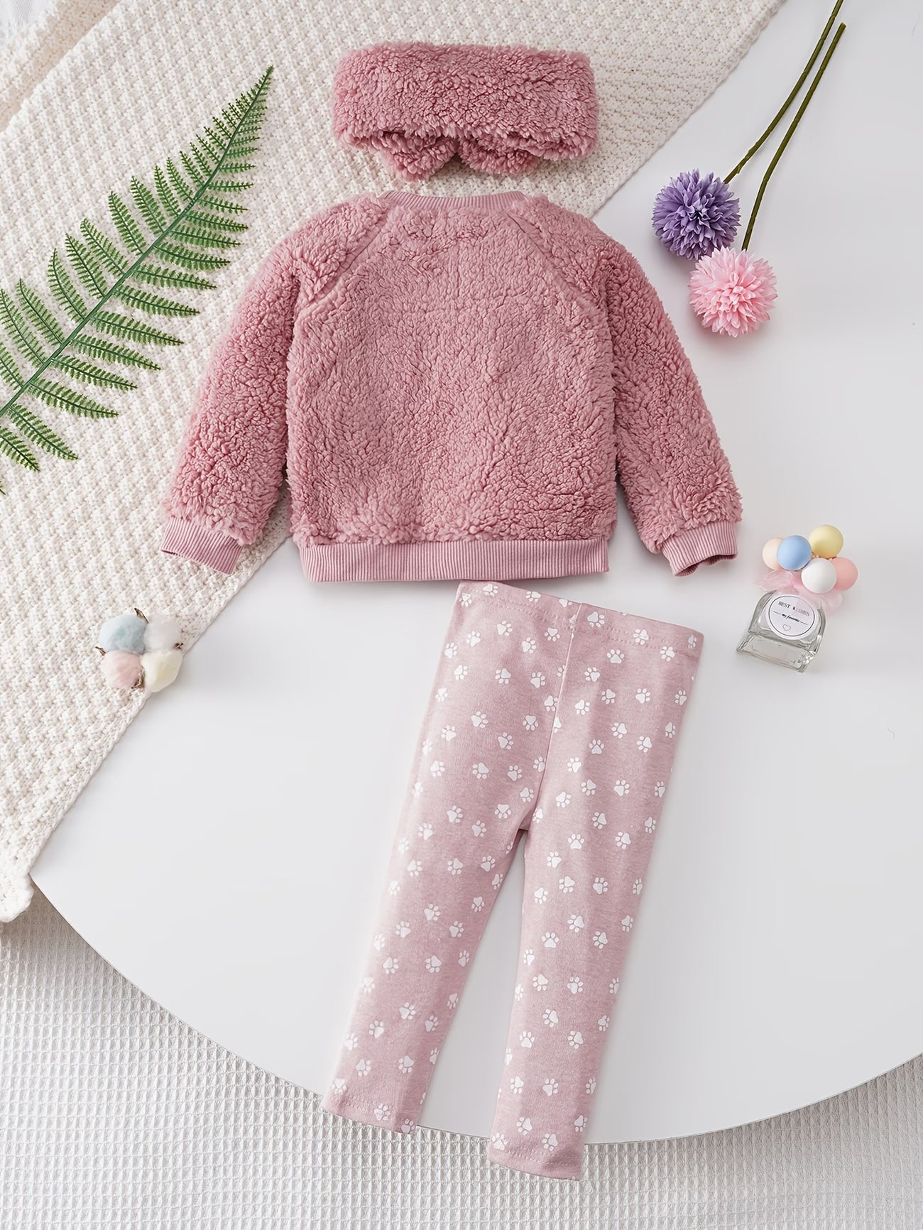 Conjunto trio rosa