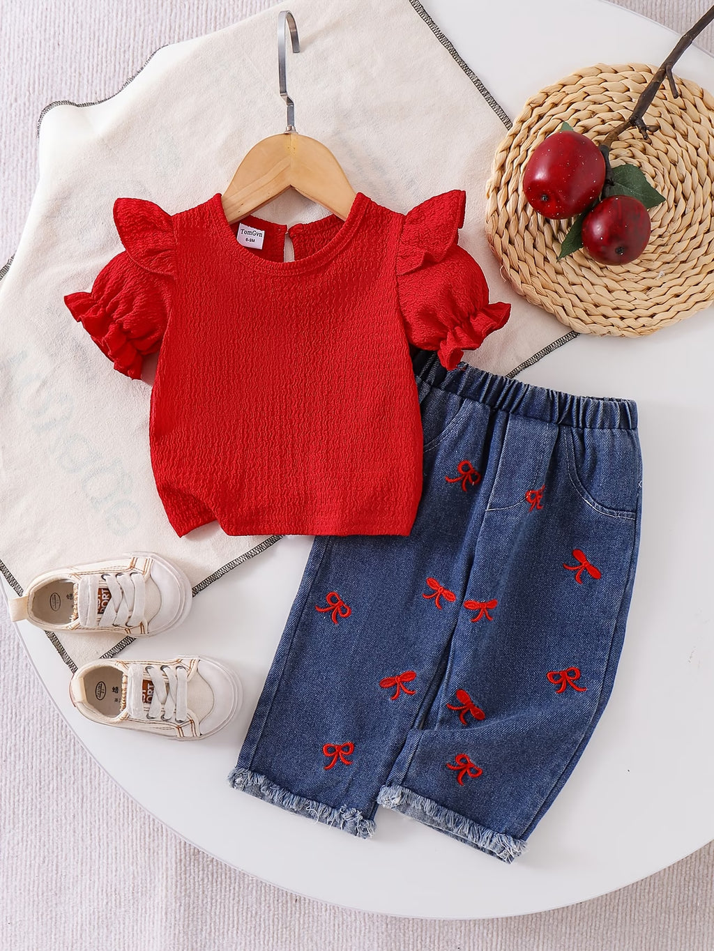 Conjunto coquete rojo