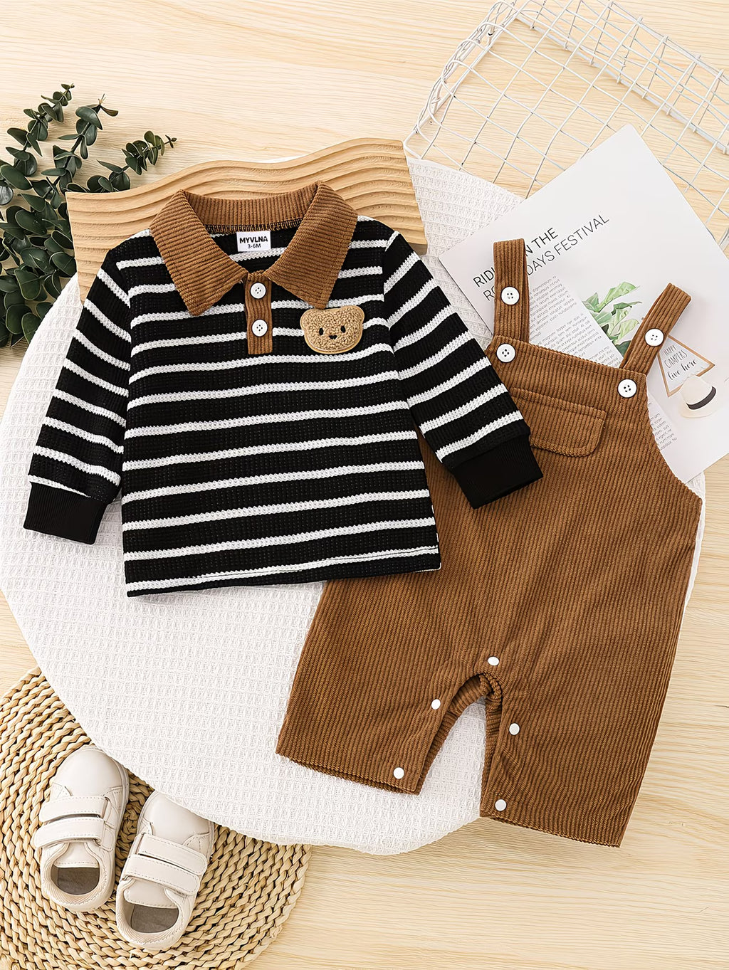Conjunto polo rallas