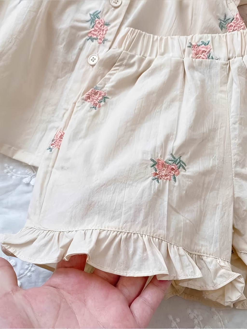 Conjunto bordado