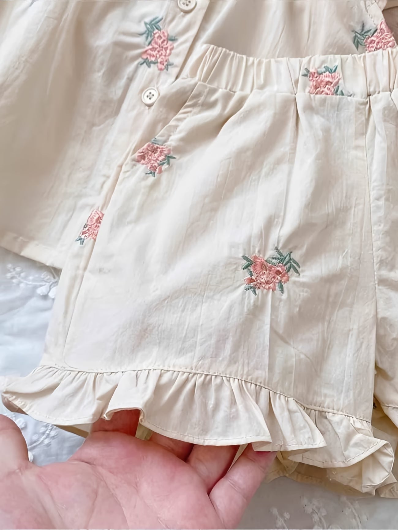 Conjunto bordado