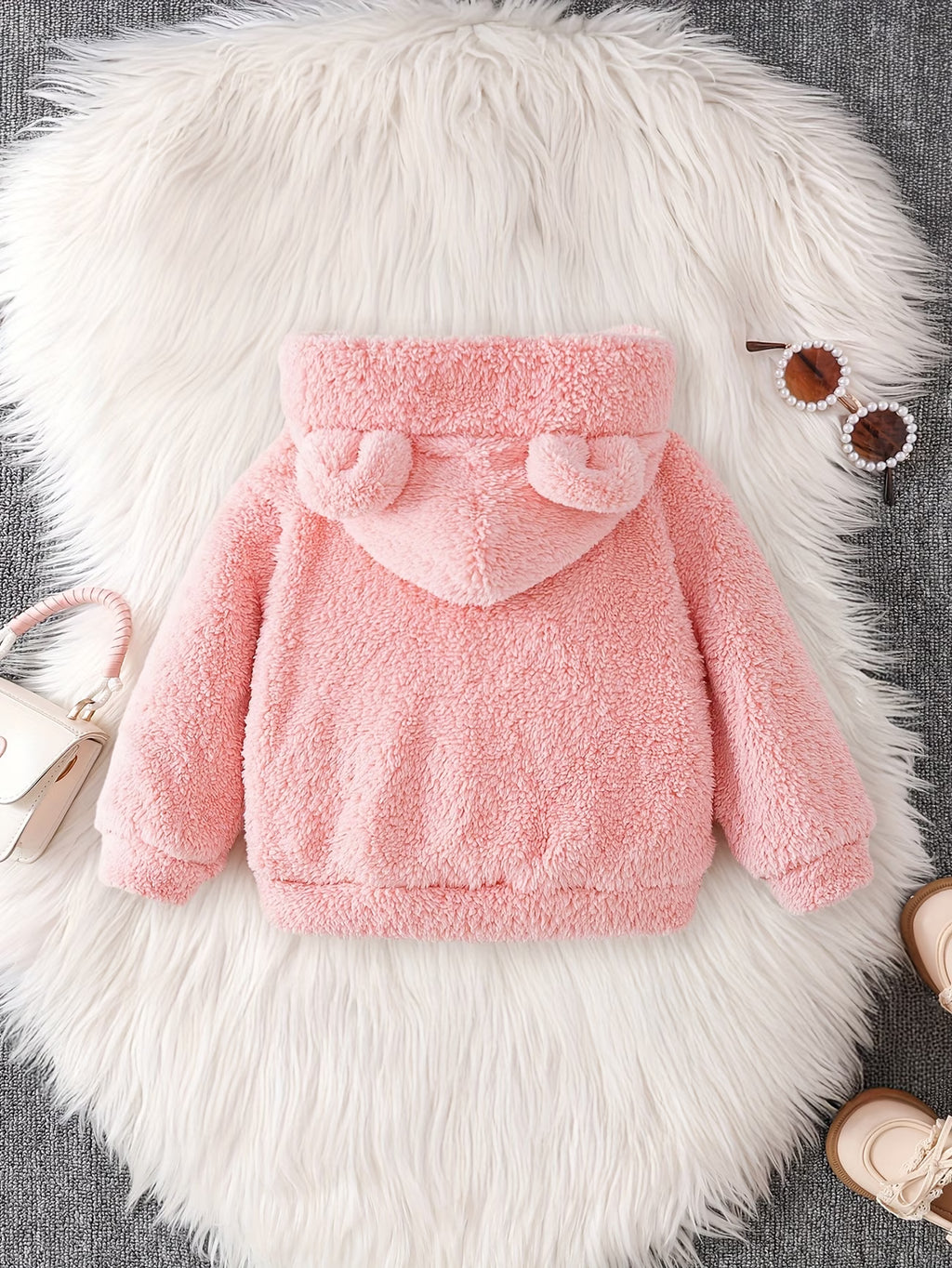 Saco osito rosa