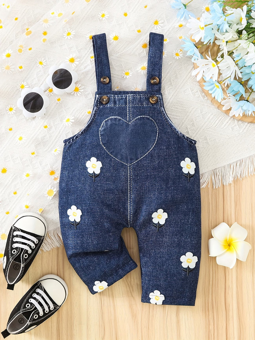 Overol estampado