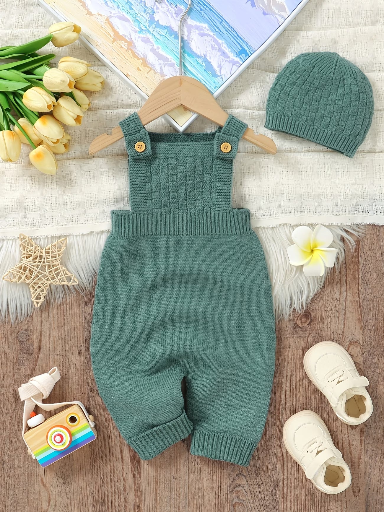 Conjunto hilo con gorro